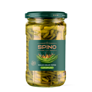 Pickled grilled peppers