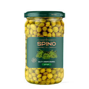 salty unripe Grapes